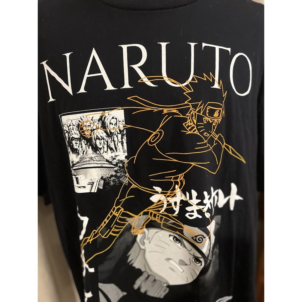 Naruto Shippuden T Shirt 3xl Black - Picture 2 of 5